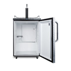 Summit Kegerator, 24" Wide, Black (SBC635MDPL)