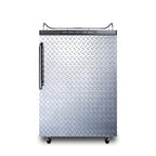 Summit Kegerator, 24" Wide, Black (SBC635MNKDPL)