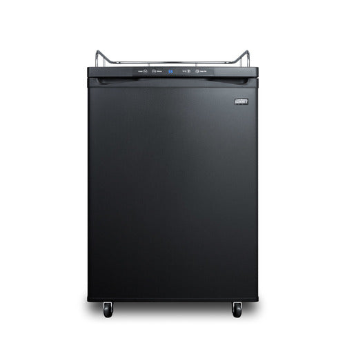 Summit Kegerator, 24" Wide, Black (SBC635MNK)