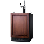 Summit Cold Brew/Nitro Kegerator (Panel Not Included), 24" Wide, Black (SBC7BRSIFCM2)