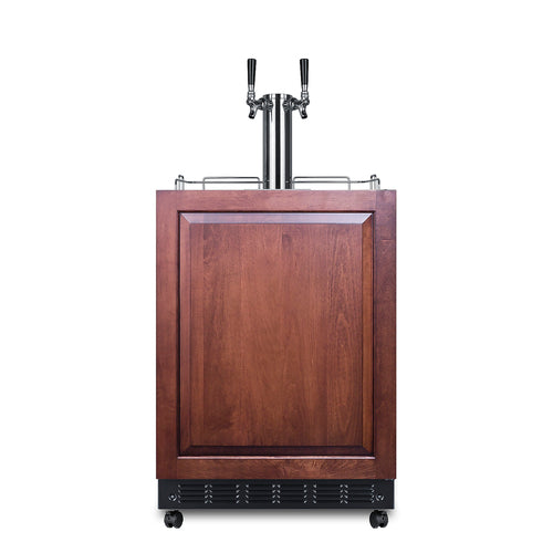 Summit Wine Kegerator (Panel Not Included), 24" Wide, Black (SBC7BRSIFWK2)