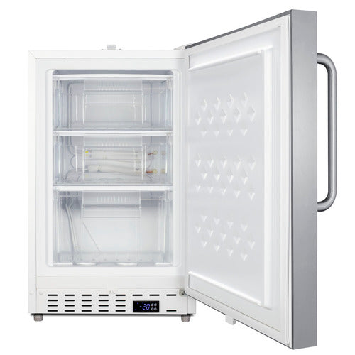 Summit Built-In Commercial All-Freezer, ADA Compliant, 20" Wide, White (SCF505SSTBADA)