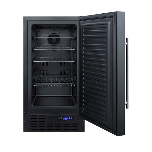 Summit 18" Built-In All-Freezer, ADA Compliant, Black (SCFF1842ADA)