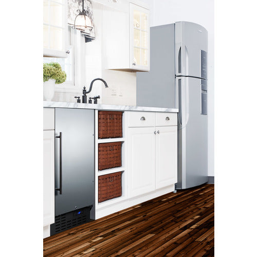 Summit 18" Built-In All-Freezer, ADA Compliant, Stainless Steel (SCFF1842CSSADA)