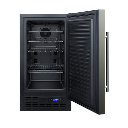 Summit 18" Built-In All-Freezer, ADA Compliant, Black (SCFF1842KSADA)
