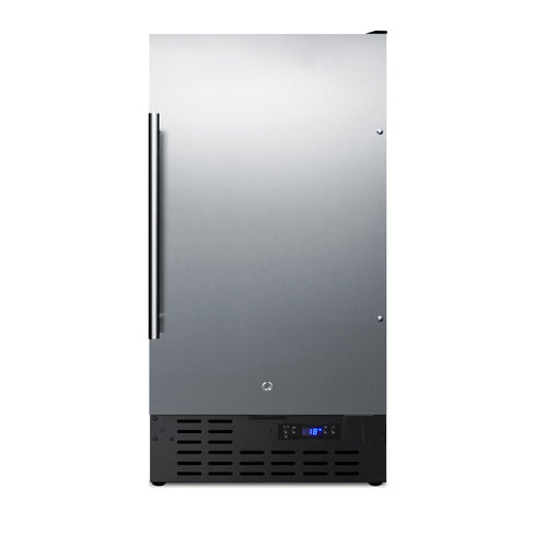 Summit 18" Built-In All-Freezer, ADA Compliant, Black (SCFF1842SSADA)