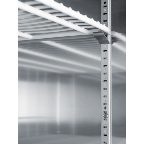 Summit 23 Cu.Ft. Reach-In All-Freezer, Stainless Steel (SCFF237)
