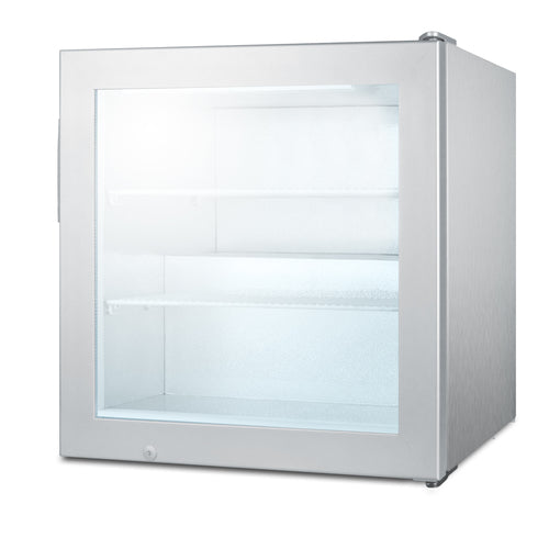 Summit Compact All-Freezer, Stainless Steel (SCFU386CSS)