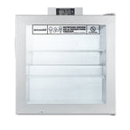 Summit Compact All-Freezer, Gray (SCFU386NZ)