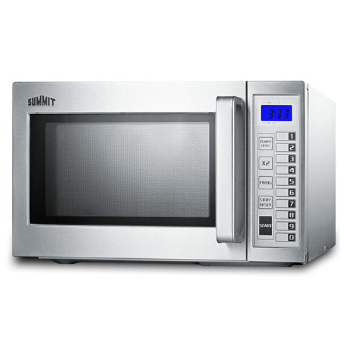 Summit Countertop Microwave, Stainless Steel (SCM1000SS)