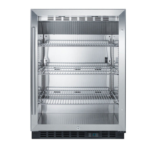 Summit Built-In Beverage Center, 24" Wide, Stainless Steel (SCR610BLCSS)