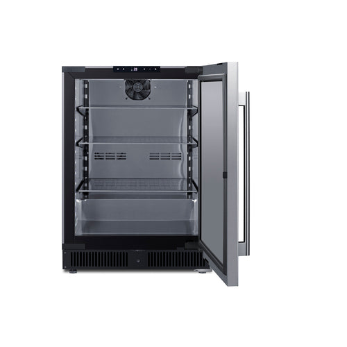 Summit Built-In Beverage Center, 24" Wide, Stainless Steel (SCR610BLSDCSS)