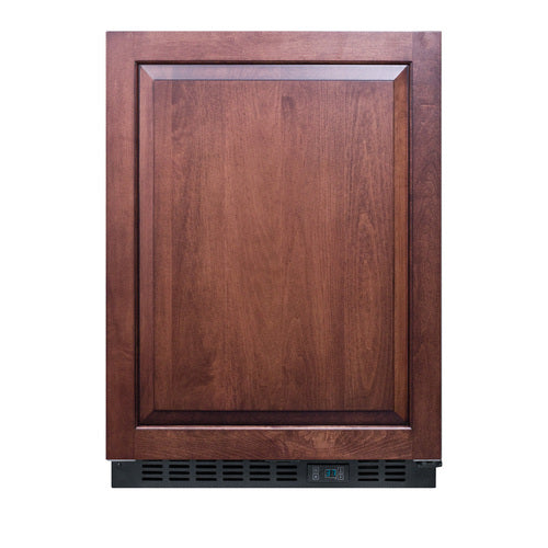 Summit Built-In Beverage Center (Panel Not Included), 24" Wide, Black (SCR610BLSDV1IF)