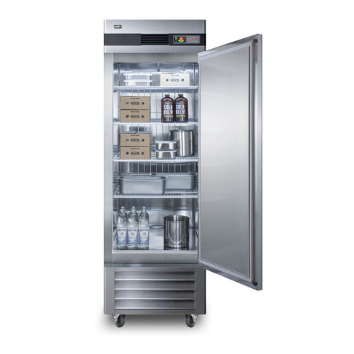 Summit 23 Cu.Ft. Reach-In Refrigerator, Stainless Steel (SCRR232)