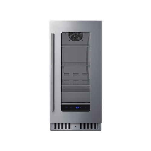 Summit Built-In Beverage Center, 15" Wide, Black (SDHG1533)