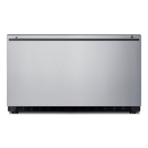 Summit Built-In Outdoor Drawer Refrigerator, 30" Wide, Black (SDR301OS)