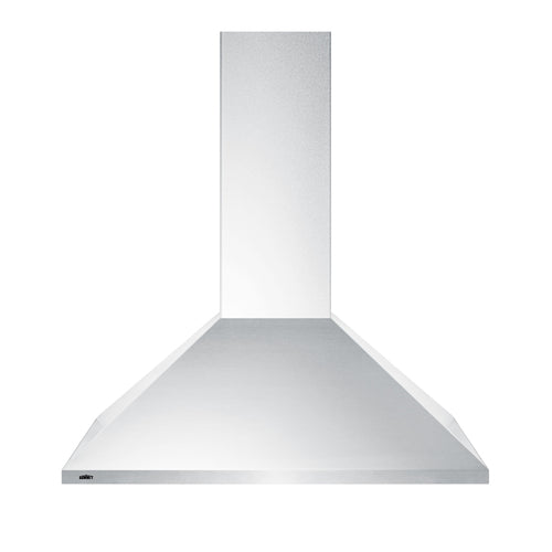 Summit Wall-Mounted Range Hood, 36" Wide, Stainless Steel (SEH1536SS)