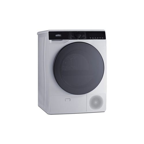 Summit 208-240V Heat Pump Dryer, 24" Wide, White (SLDHP344)