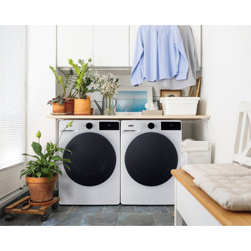 Summit 208-240V Vented Dryer, 24" Wide, White (SLDV342)