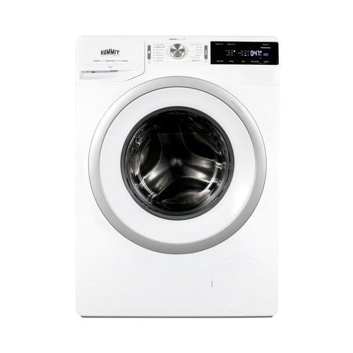 Summit 208-240V Washer, 24" Wide, White (SLW241W)