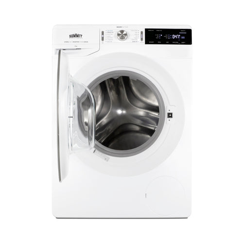 Summit 208-240V Washer, 24" Wide, White (SLW241W)