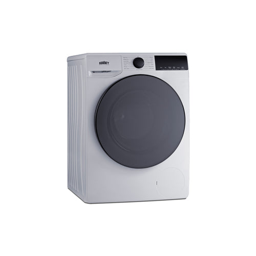 Summit 208-240V Washer, 24" Wide, White (SLW341)