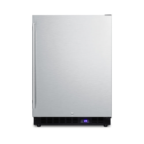 Summit Outdoor All-Freezer, 24" Wide, Stainless Steel (SPFF51OSCSS)