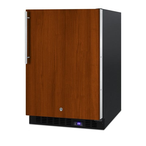 Summit Outdoor All-Freezer (Panel Not Included), 24" Wide, Black (SPFF51OSIF)