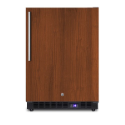 Summit Outdoor All-Freezer (Panel Not Included), 24" Wide, Black (SPFF51OSIF)