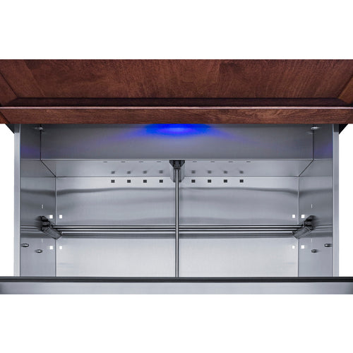 Summit 2-Drawer All-Refrigerator, ADA Compliant (Panels Not Included), 30" Wide, Black (SPR3032DPNRADA)
