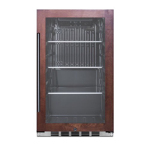 Summit Shallow Depth Indoor/Outdoor Beverage Cooler, Stainless Steel (SPR488BOSCSSPNR)