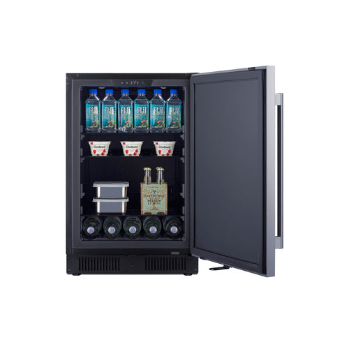 Summit Outdoor All-Refrigerator, ADA Compliant, 21" Wide, Black (SPR621OS)