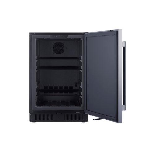 Summit Outdoor All-Refrigerator, ADA Compliant, 21" Wide, Black (SPR621OS)