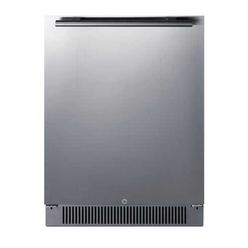 Summit Built-In Outdoor All-Refrigerator, 24" Wide, Stainless Steel (SPR623OSCSS)