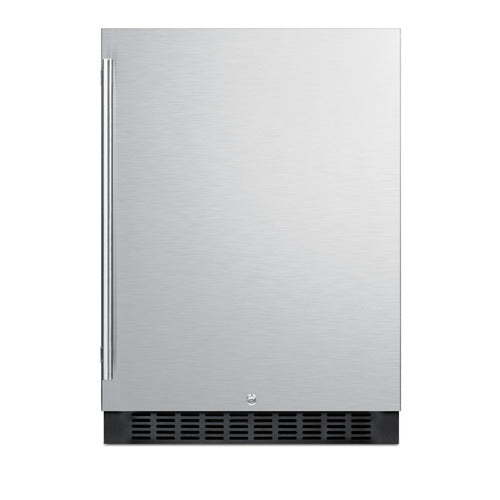 Summit Outdoor All-Refrigerator, 24" Wide, Stainless Steel (SPR627OSCSS)