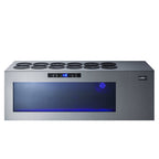 Summit 12 Bottle Wine Cooler, Stainless Steel (STC12)