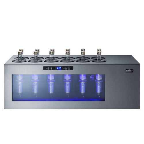 Summit 12 Bottle Wine Cooler, Stainless Steel (STC12)