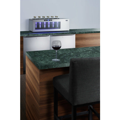 Summit 12 Bottle Wine Cooler, Stainless Steel (STC12)