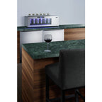Summit 12 Bottle Wine Cooler, Stainless Steel (STC12)