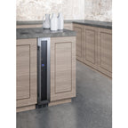 Summit Built-In Wine Cellar, 6" Wide, Black (SWC007)