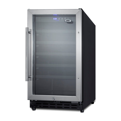 Summit Built-In Wine Cellar, ADA Compliant, 18" Wide, Black (SWC1840BADA)