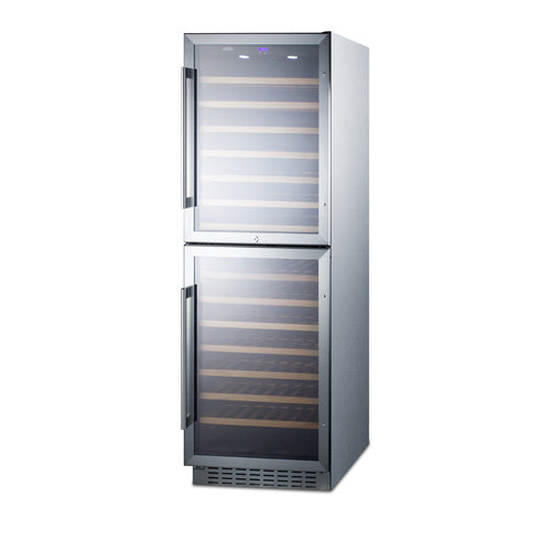 Summit Wine Cellar, 24" Wide, Stainless Steel (SWC1875BCSS)