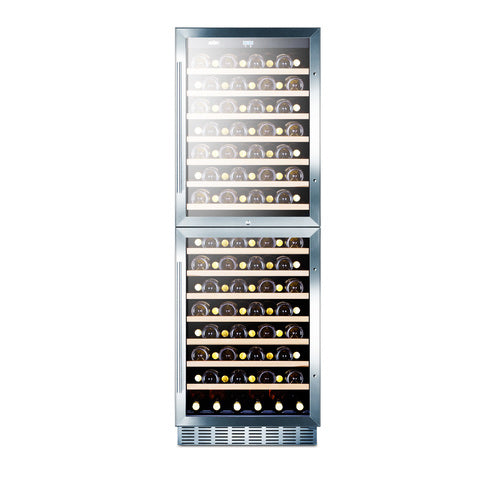 Summit Wine Cellar, 24" Wide, Black (SWC1875B)