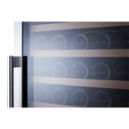 Summit Wine Cellar, 24" Wide, Stainless Steel (SWC1926CSS)