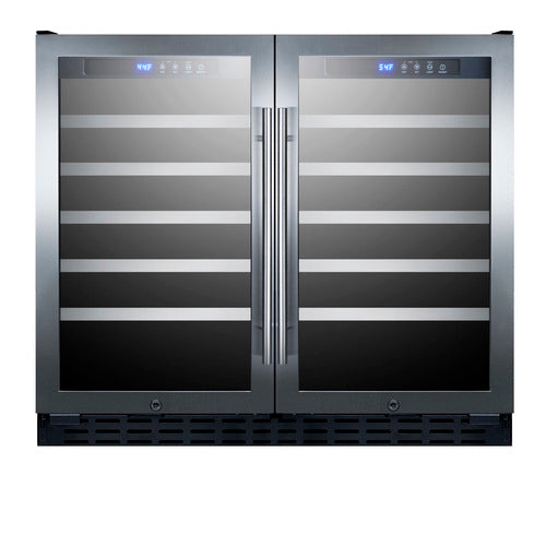 Summit Built-In Wine Cellar, ADA Compliant, 36" Wide, Black (SWC3668ADA)