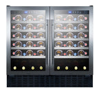 Summit Built-In Wine Cellar, 36" Wide, Black (SWC3668)