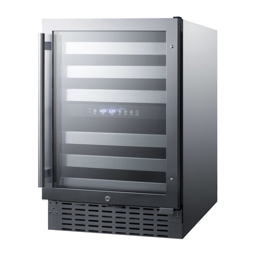 Summit Built-In Wine Cellar, 24" Wide, Stainless Steel (SWC532BLBISTCSS)