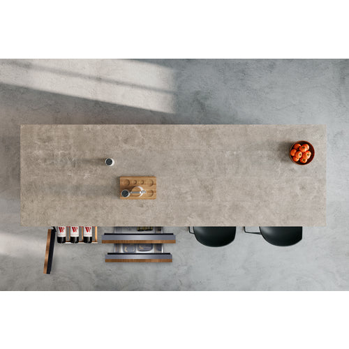 Summit Combination Wine Cellar & 2-Drawer Refrigerator (Panel Not Included), 36" Wide, Black (SWCDAR36UCPNR)