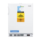 Summit Built-In All-Freezer, ADA Compliant, 24" Wide, White (VLT650ADA)