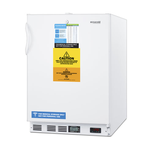 Summit All-Freezer, ADA Compliant, 24" Wide, White (VT65ADA)